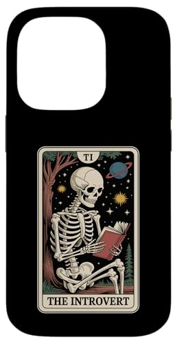 The Introvert Tarot Card Indoorsy Women Inrovert �X�}�z�P�[�X iPhone 14 Pro �p