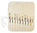 Alvin and Co. Roll-Up Brush Holder 16