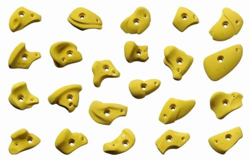 Prises d'escalade Instinct II enfants jaune anti glisse mains - 3