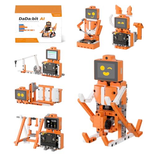 Image of Robot Building Kit STEM Education AI Vision Voice Control Graphical Coding