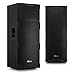 Power Dynamics 2x PDY2215A Dual 15-Inch 1600W Active PA Speakers | Bi-Amplified DJ Speaker Set with DSP, XLR/RCA Inputs & Mic Control | Ideal for DJs, Bands & Events, DJ PA Speaker
