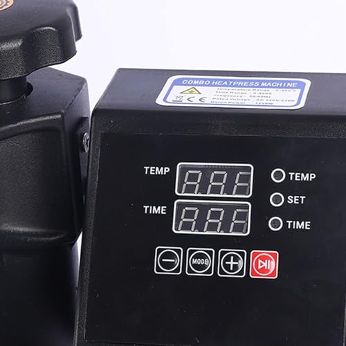 Heat Press máquina térmica 5 en 1 14x11 pulgadas miniatura 7