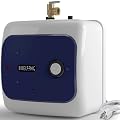 110V-120V 1500W Small Instant ElectricTank 4 Gallon Storage Hot Water Heater, Kitchen Under Sink Cabinet RV Trailer, Easy to Install,2 PCs 16” Long 1/2”FIP Stainless Steel Hose15L