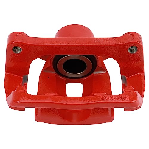 Image of TRQ Performance Rear Driver and Passenger Side Brake Caliper Set Compatible with 12-14 Ford F-150 15-17 F-150 with Manual Parking Brake 18 F-150 Raptor