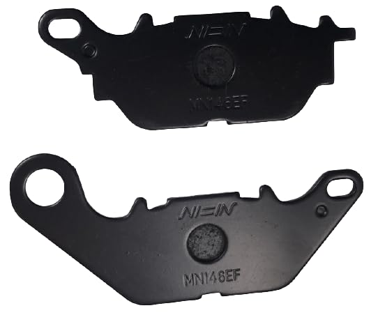 Image of Brake Disc Pad Compatible for (BLACK, IQUBE FRONT)