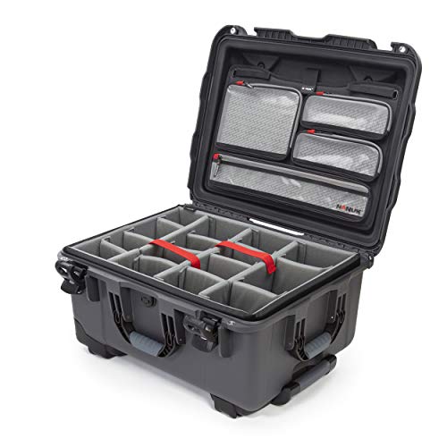 Nanuk Waterproof Hard Case With Lid Organizer And Padded Divider - Graphite, Multi, 950-6007 #TOP25