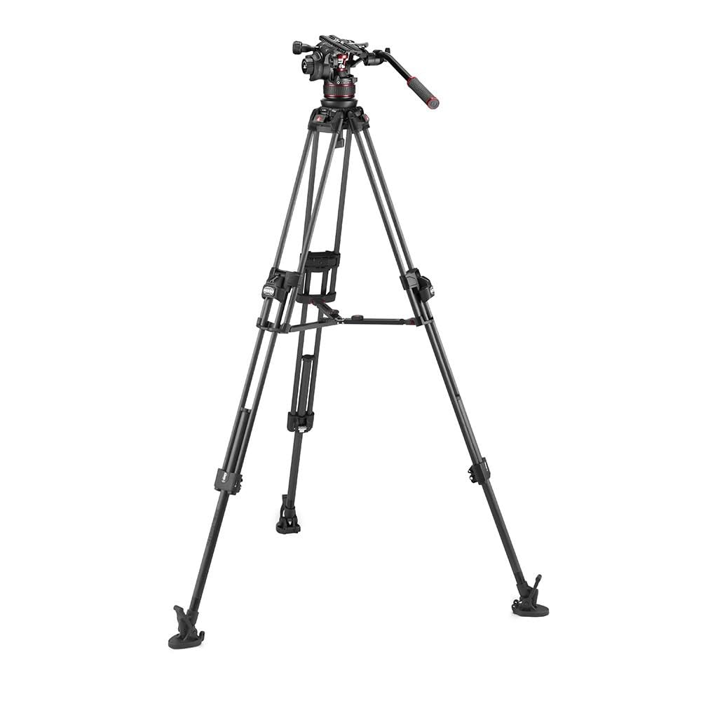 Manfrotto Nitrotech 612 series with 645 Fast Twin Carbon Tripod and Bag (BNIB)