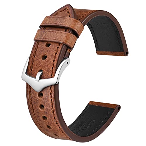 Bracelets de montre en cuir BISONSTRAP pour personnaliser votre montre au quotidien 18mm 20mm