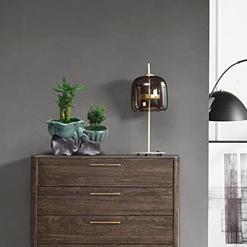 Pots de fleurs décoratifs de maison avec double drainage trou intégré - 8