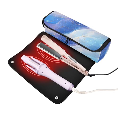 Bolso de viaje resistente al calor para herramientas de cabello miniatura 2