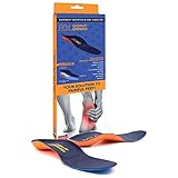 Custom Molded Orthotic Support Insole for Children and Adults. Pain Relief Shoe Insert for Flat Feet, Plantar Fasciitis, Pronation. Ideal for Walking, Sport Activities. Fit Sports and Dress Shoes.