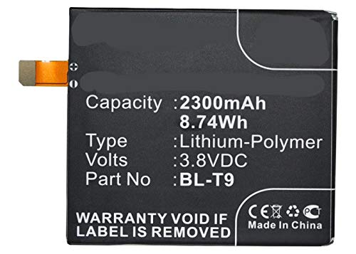 Synergy Digital Cell Phone Battery, Works with LG Nexus 5 Cell Phone, (Li-Pol, 3.8, 2300mAh) Ultra High Capacity Battery