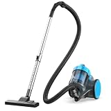 NEWBULIG Canister Vacuum Cleaners for Home, Strong Suction Bagless Vacuum...