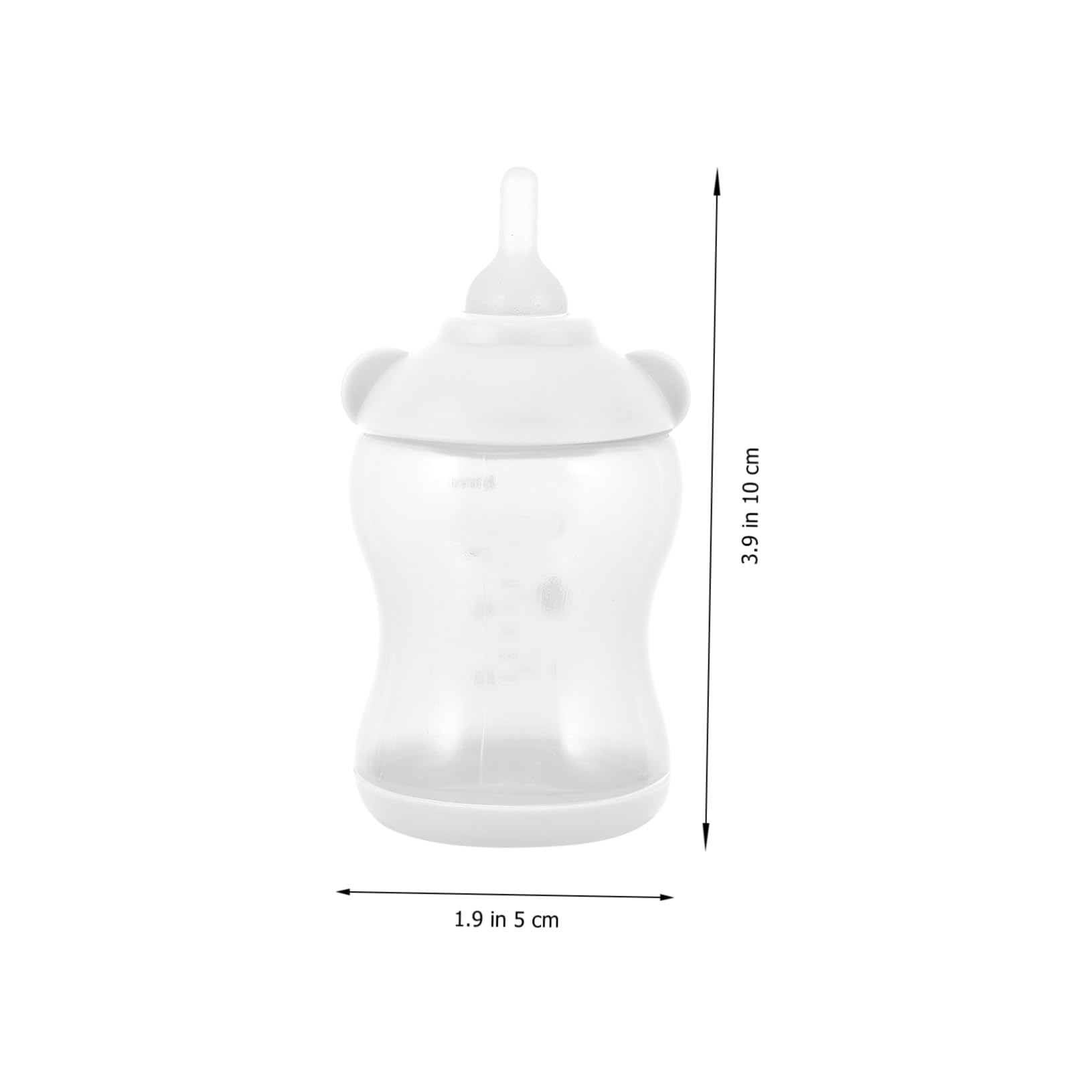 COLLBATH Pet Feeding Bottle Nursing Bottle for Small Pets for Kittens Puppies Newborn Animals Leak Design Easy to Lightweight Portable Milk Feeder