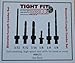 Drill Bits Short Length Threaded Shank, Combo Series Drill Bit Set 1 Tight Fit Tools 00131