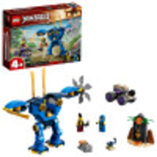 LEGO NINJAGO Legacy Jay’s Electro Mech 71740 Ninja Toy Building Kit Featuring...