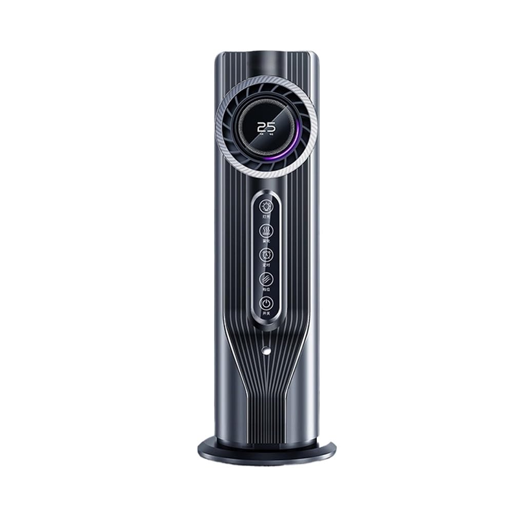 Evaporative Air Cooler Portable Desktop Cooling Fan with Mist LCD Display