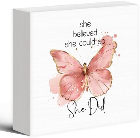 Amazon: Bozspacer She Believed She Could So She Did - Graduation
