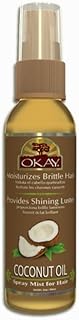 Coconut Spray Mist Oil For Hair Leaves Hair With Shining Luster&Soft Feel Revives Damaged Brittle Hair Paraben Free For Al...