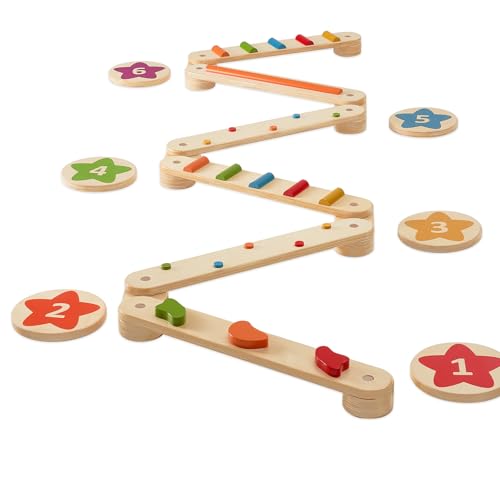VEVOR Balance Beam Stepping Stones, 6 PCS Wooden Toddler Balance Boards, Montessori Toy for Kids 3-6, Build Coordination and Gross Motor Skills Gymnastics Obstacle Course Indoor Outdoor for Girls Boys by VEVOR - Used condition - Image 9