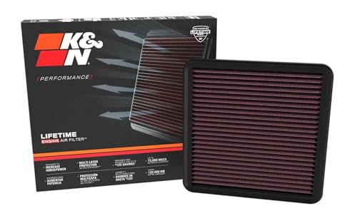 Filtre à air de rechange haute performance lavable K&N pour Elantra N