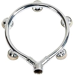 Ventilador Con Rociador XINXI-YW Conveniente Acero Inoxidable Ventilador Anillo con 5 Asientos Boquilla del rociador Niebla Anillo del Ventilador de Agua del rociador Fina joyería de Niebla Decorativo