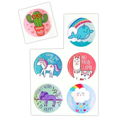 Kipp Brothers Assorted Magical Fun Sticker Sheet Pack - 102 Stickers