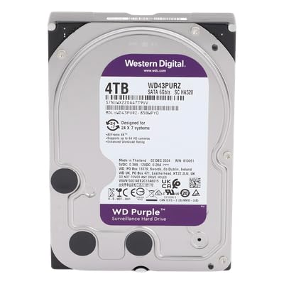 ★新品★WD43PURZ ［WD Purple 4TB］ HDD Western Digital WD43PURZ 4TB Hard Drive