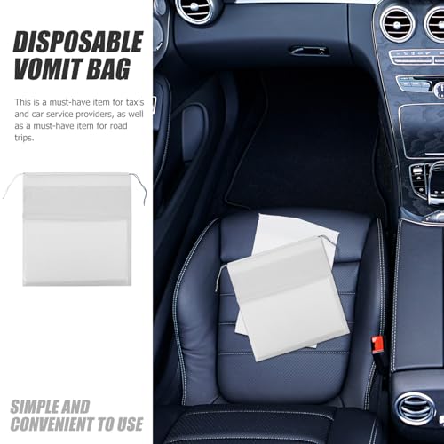 20 Unidades sacos de viagem para doentes sacos de vômito de papel avião sacos de vômito descartáveis