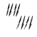 Hubsan Ursprüngliche 2 x Propeller Set (8 Rotoren) Schraubenset für H501S X4 Quadcopter Crash-Packung