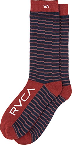 RVCA Men's Makeshift Sock, Cinabar, One Size