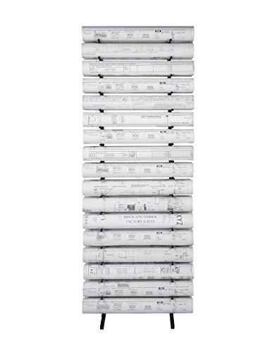 Brookside Design Vr165 Vis-I-Rack High Capacity Roll File Blueprint Storage Rack #TOP1