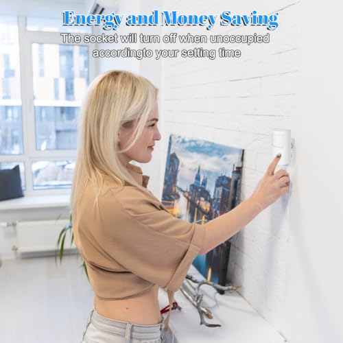 ASOFTY Motion Sensor Switch with Outlet, Wireless Motion Activated Light Control, Infrared Motion Activated Sensor, Wireless Motion Detector and Plug Set for Lights and Home Devices - Thumbnail 4