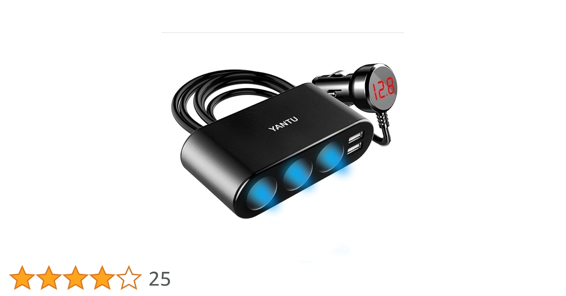 Amazon.co.jp: Zukida カーチャージャー シガーソケット3連 2ポート