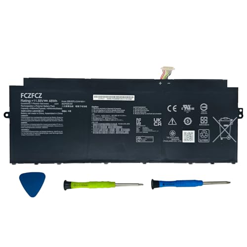Image of C31N1824-1 Battery 48Wh 4160mAh Replacement for ASUS Chromebook C425 C425T C425TA Chromebook Flip C433 C433T C433TA Series 0B200-03550000 3ICP3 /91 /91 11.55V