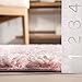 nuLOOM Risette Solid 8x10 Shag Area Rug for Living Room Bedroom Dining Room Nursery, Pink