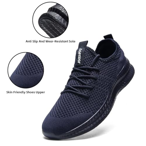 Image of Running Shoes for Women Slip On Tennis Walking Sneakers Sport Fashion Casual Workout Gym Athletic Hiking Nurse Non Slip Lightweight Breathable Trainers