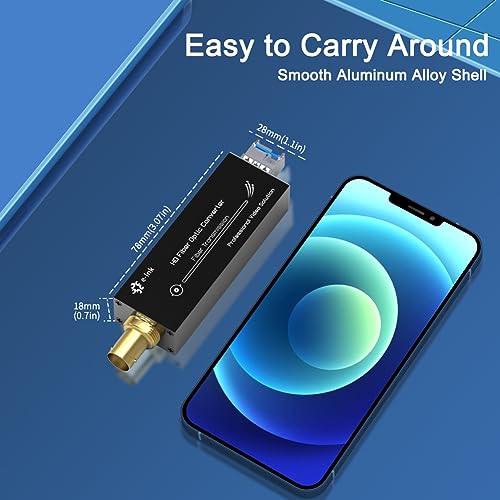 Image of Mini HD SDI Fiber Extender 1080P&30HZ HD-SDI Over Fiber Converter Broadcast Level SDI Video Optical Transceiver Single-Mode Single Fiber 20km