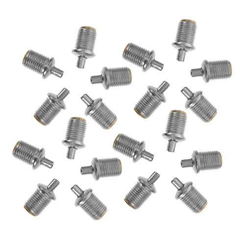 KICHOUSE 20pcs Wire Rope Locker Outdoor Cable Clips Outdoor Clips Wire Rope Screw Clamp Heavy Duty Clips Clamp Wire Clamps Wire Cable Clamps Wire Rope Clip Wire Clamp Tool Iron Silver