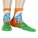 Hyp The Smurfs Women's Character Designs 5-Pack Ankle Socks