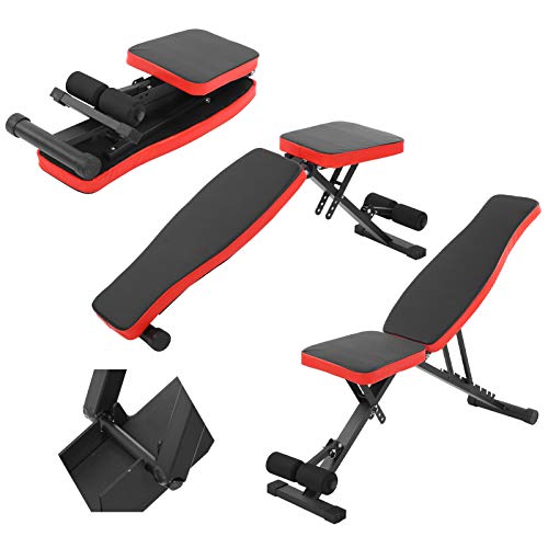 Krachttrainingsbank - Multifunctionele indoor verstelbare fitnessstoel Workout Training Halterkrukuitrusting - Image 7