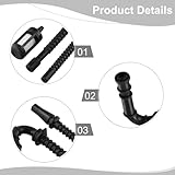 Gettimore Fuel Hose Line with Filter and Impulse Line for Stihl MS260 024/026/034/036 Chainsaws, Replacement Part 11213587700, Black ABS Plastic - Image 7