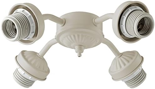 Quorum International 2444-8067 CFL 4 Light Kit, Antique White