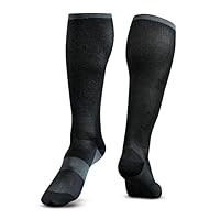 CHAMPRO Herren unterziehsocken Hockey Baselayer Socke, Schwarz, L, Large