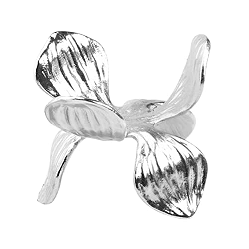 exibição lótus metal – Cavalete exibição para coral ágata mineral – Suportes exibição transparentes