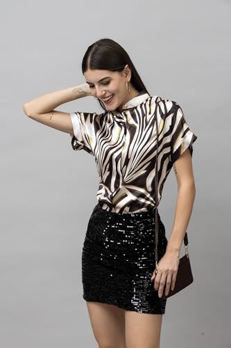 Image of Purys Women's Striped Regular Fit Shirt
