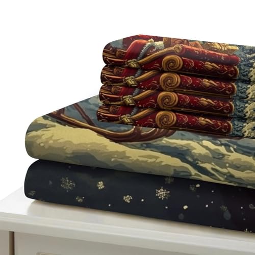 Housse de couette Tour Eiffel 3D impression science fiction linge de lit microfibre double 200x200 - 6