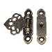 Produktbild Carry stone Box Hasp - 12x Antique Brass Decor Schmuck Schmuckstück Holzkiste Hasp Verschlüsse Haken + Schrauben Box Closer