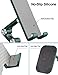 OCYCLONE Phone Stand, Adjustable Height and Angle Foldable Cell Phone Stand Holder for Desk, Taller iPhone Stand Compatible with 4.7