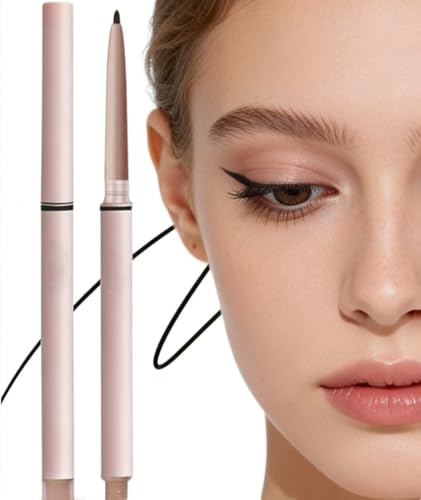 Delineador Gel 2 en 1 con Brocha Integrada Negro miniatura 2